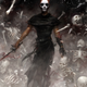 Art from the cover of the book Gideon The Ninth.